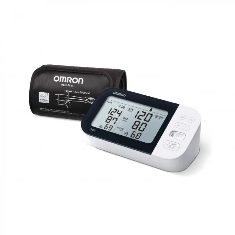جهاز اومرون OMRON M7 الالكترونى لقياس ضغط الدم سهل الإستخدام